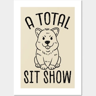 a total shit show / dog lovers Posters and Art